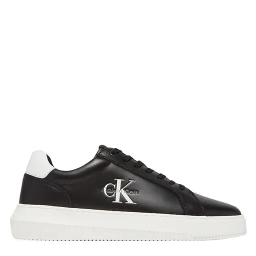 Ανδρικά Δερμάτινα Sneakers Calvin Klein YM0YM01317-0GJ Μαύρα