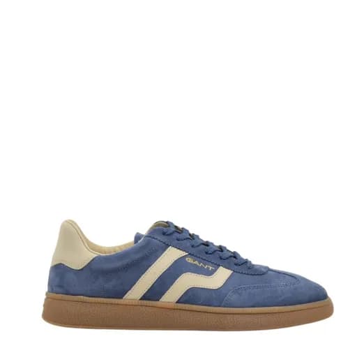 Ανδρικά sneakers GANT Cuzmo 32633206-G66 μπλε δέρμα καστόρ