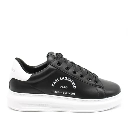 Ανδρικά Δερμάτινα Maison Sneakers Μαύρα Karl Lagerfeld KL52538K-000 BLACK