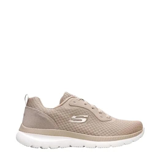 Γυναικεία sneakers SKECHERS 12606/TPE BOUNTIFUL TAUPE πούρο