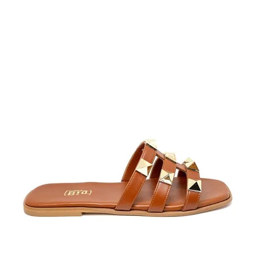 Bigshoes GA0110-09 Δερμάτινo Σανδάλι Ταμπά