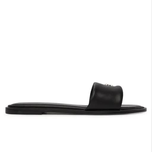 Γυναικεία Δερμάτινα Σανδάλια Calvin Klein HW0HW02925-0GJ Μαύρα