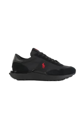 RALPH LAUREN ΠΑΠΟΥΤΣΙΑ SNEAKERS TRAIN 99 PP-SK-LTL ΜΑΥΡΟ