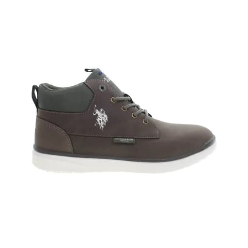 U.S. Polo Assn. Ανδρικά Δερμάτινα Μποτάκια YGOR008-DBR003 Καφέ