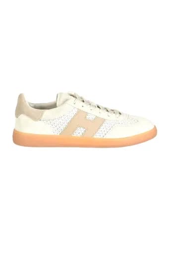 HOGAN ΠΑΠΟΥΤΣΙΑ SNEAKERS COOL ALLACCIATO H LOGO ΕΚΡΟΥ