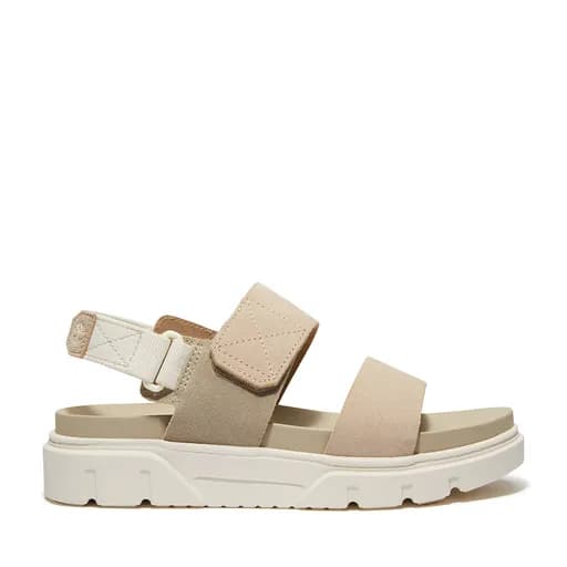 Γυναικεία Ανατομικά Δερμάτινα Πέδιλα Timberland Greyfield TB0A2QJAER3 Μπεζ