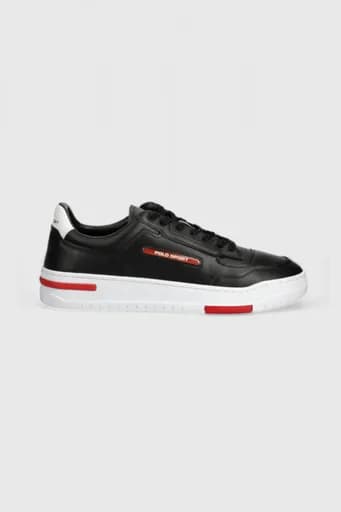 RALPH LAUREN ΠΑΠΟΥΤΣΙΑ SNEAKERS PS 300-SKS-LTL ΜΑΥΡΟ