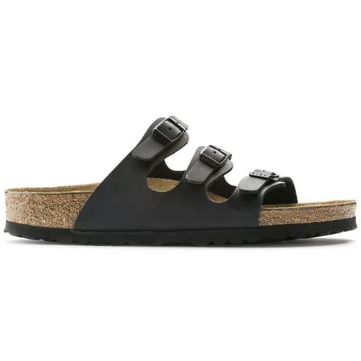 Ανατομικά Σανδάλια Birkenstock Florida Soft Footbed 0053013 Black Narrow Fit