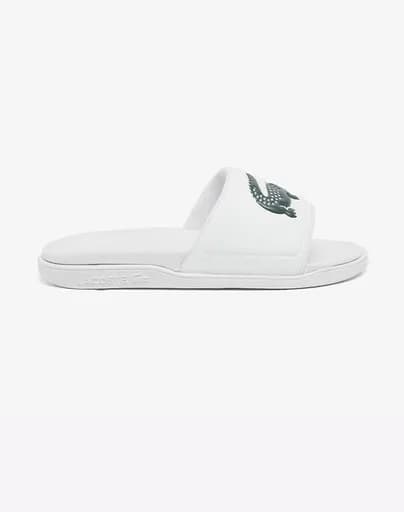 LACOSTE ΠΑΠΟΥΤΣΙΑ ΑΝΤΡΙΚΑ SERVE SLIDE DUAL 1253 37-49CMA00381R5-0000 White