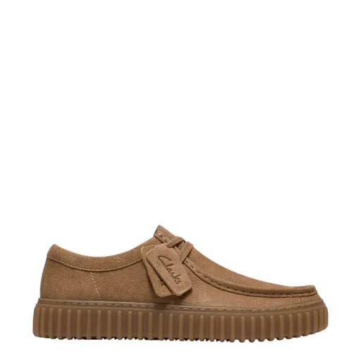 Ανδρικά παπούτσια Clarks Torhill Lo 26186161 κάμελ δέρμα