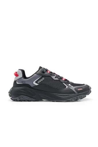 HUGO ΠΑΠΟΥΤΣΙΑ SNEAKERS GO1ST PUME ΜΑΥΡΟ