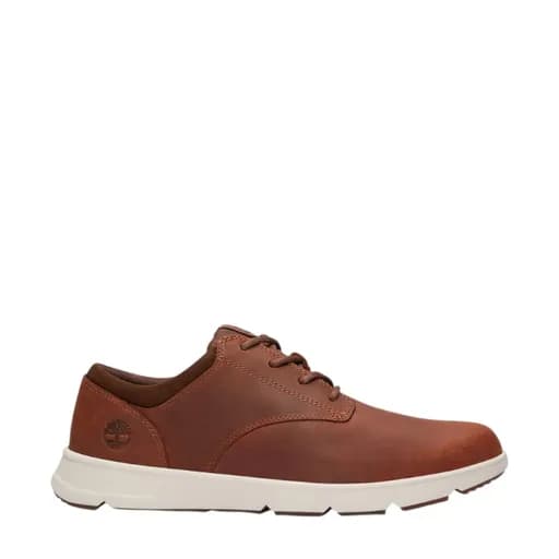 Ανδρικά sneakers Timberland TB0A6C8EEM6 PARKER STREET LOW LACE SNEAKER RUST FULL GRAIN ταμπά δέρμα