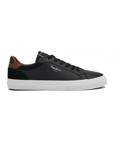 Pepe Jeans Ανδρικά Sneakers Kenton Court PMS30839-999 Μαύρο