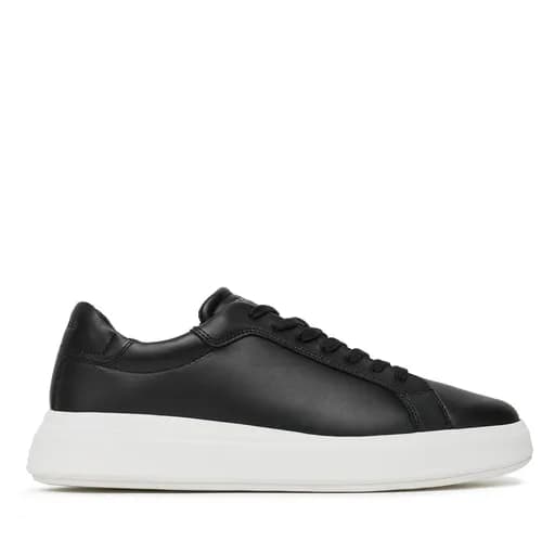 Ανδρικά Δερμάτινα Sneakers Calvin Klein HM0HM01016-BEH Μαύρα