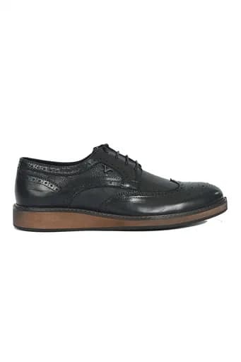 V 19.69 ΠΑΠΟΥΤΣΙA ΔΕΤΟ BROGUE ΜΑΥΡΟ