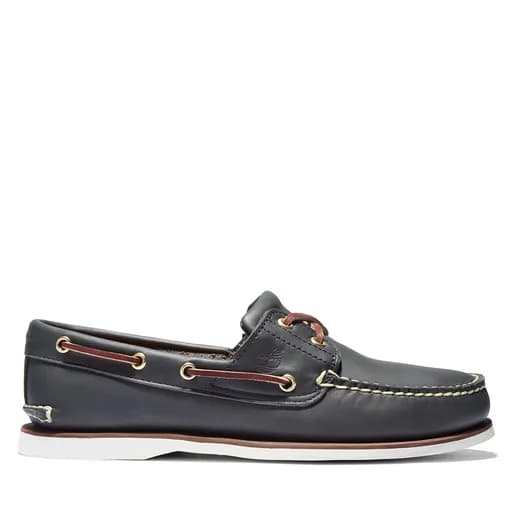 Ανδρικά Δερμάτινα Μοκασίνια Timberland Classic Boat TB174036484 Blue