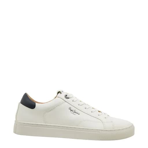 Ανδρικά Sneakers Pepe Jeans PMS00048 800 JOE BASIC 800WHITE λευκό