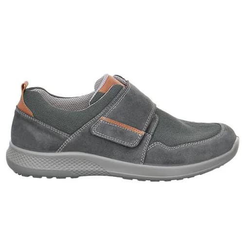 Jomos 3223898862033 Ανατομικό Δερμάτινο Comfort Casual Μαύρο