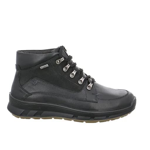 Jomos 327907276000 Aνατομικό Δερμάτινο Comfort Casual Μποτάκι Μαύρο