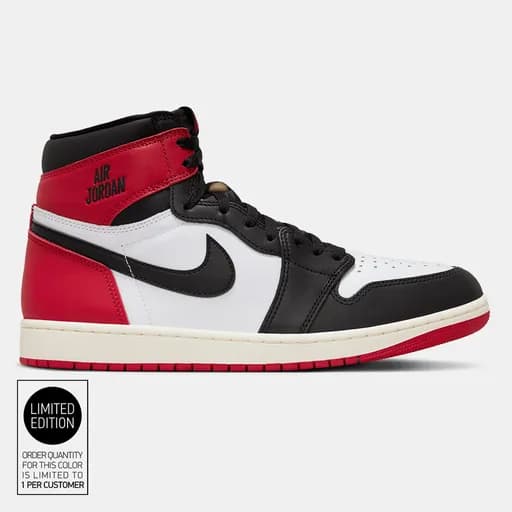 Jordan Air 1 "Black Toe" Retro High Og Ανδρικά Μποτάκια (9000197215_80451)