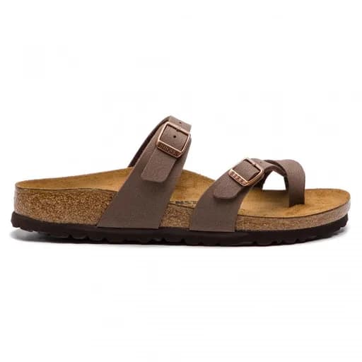 Γυναικείες Ανατομικές Παντόφλες Birkenstock Mayari Mocca Birko-Flor Nubuck 0071061 Regular Fit