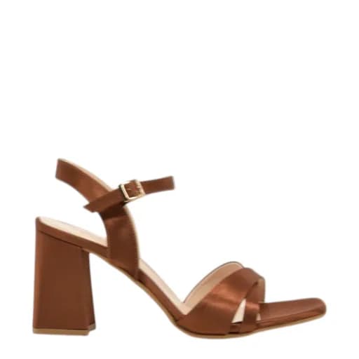 Γυναικεία πέδιλα Piedini 1650 μπρονζέ σατέν