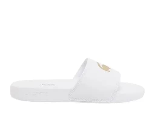 Γυναικείες Παντόφλες Slides Lacoste 751CFA0003ALM Λευκές