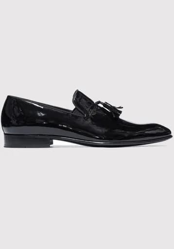 Perla Moda Λούστρινα Μοκασίνια της σειράς Moc - 4441VER Black