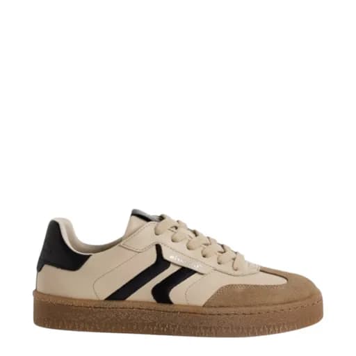 Γυναικεία Sneakers Tamaris 1-23723-44 402 μπεζ δέρμα