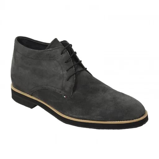 Bigshoes KL37200-08 Δερμάτινο Dress Γκρι