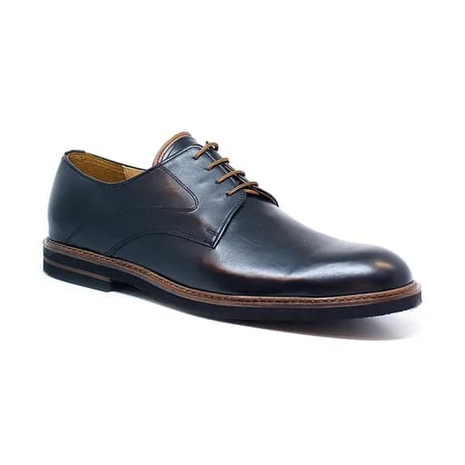 Bigshoes KL37306-01/09 Δερμάτινο Oxford Μαύρο