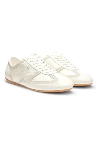 HUGO ΠΑΠΟΥΤΣΙΑ SNEAKERS MYSTIE_LOWP_NYSDALT LOGO ΕΚΡΟΥ
