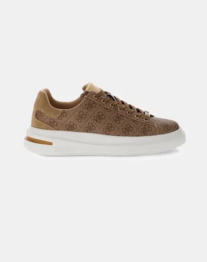 GUESS ELBA ΠΑΠΟΥΤΣΙ ΑΝΔΡΙΚΟ FMPELAFAL12-BEIBR Brown