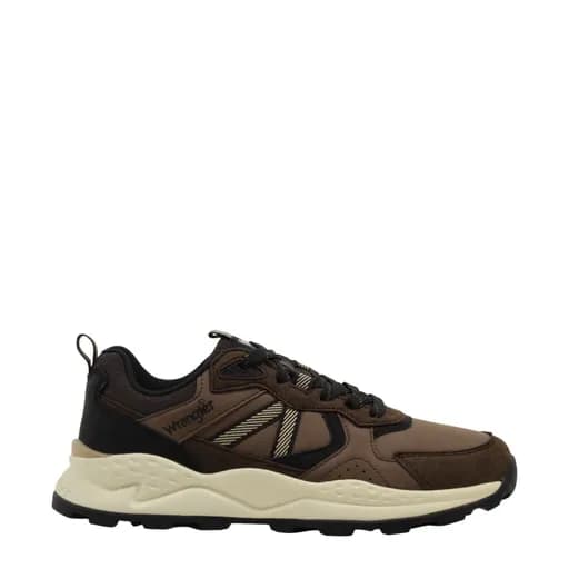 Ανδρικά sneakers Wrangler WEST MEN LOW 20253026.34B CHESTNUT καφέ