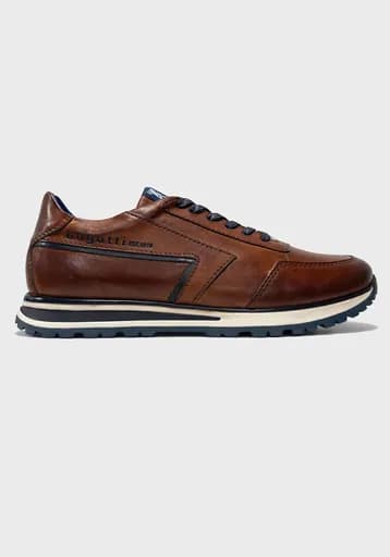 Bugatti Δερμάτινα Sneakers Philip - 332 AG8044100 6300 Cognac