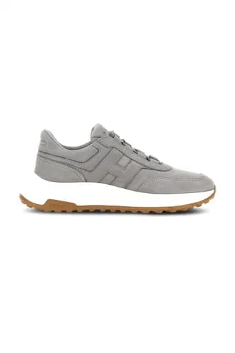 HOGAN ΠΑΠΟΥΤΣΙΑ SNEAKERS HYPERLIGHT SLIP ON H ΓΚΡΙ