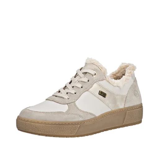 Remonte D2T02-80 Ανατομικό Δερμάτινο Sneaker Μπεζ