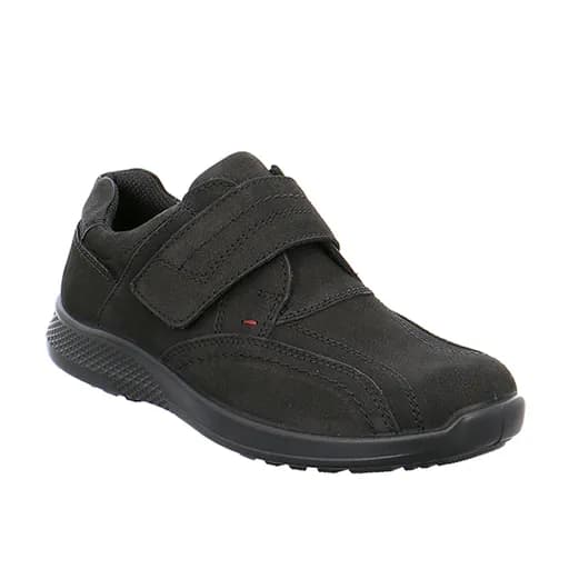 Jomos 32233583000 Ανατομικό Δερμάτινο Comfort Casual Μαύρο