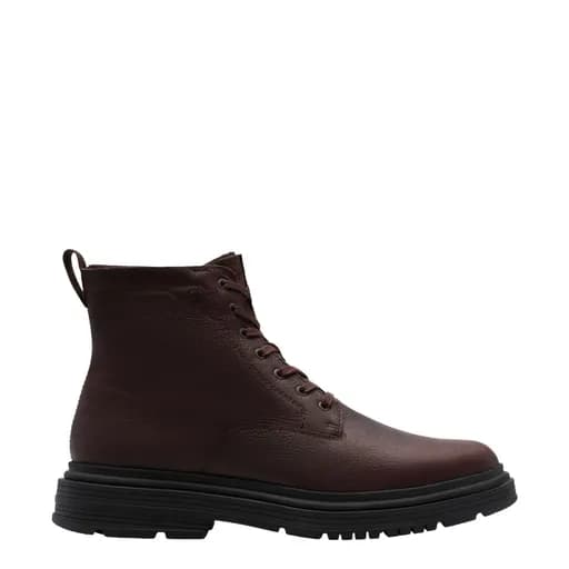 Ανδρικά αρβυλάκια Clarks Badbury Hi WP 26183263 καφέ δέρμα