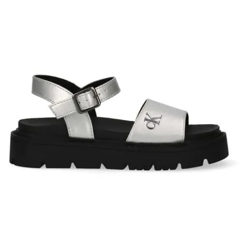 Παιδικά Πέδιλα Calvin Klein Κορίτσι V3A2-83257-1372904 Ασημί (30-39)
