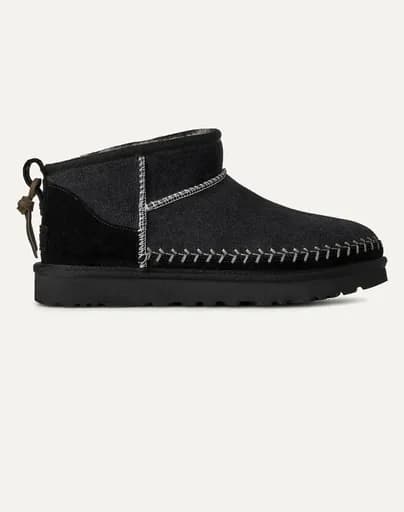 UGG Classic Ultra Mini Biarritz 1171538-BLK Black