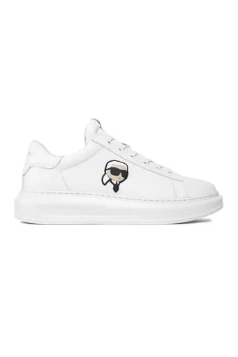 KARL LAGERFELD ΠΑΠΟΥΤΣΙΑ SNEAKERS KAPRI MENS KARL LACE ΛΕΥΚΟ