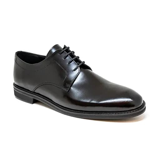 Bigshoes KL37306-01/01 Δερμάτινο Oxford Μαύρο