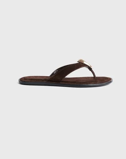ALE ΥΠΟΔΗΜΑΤΑ ΔΕΡΜΑ 8Y23664-CHOCO Brown