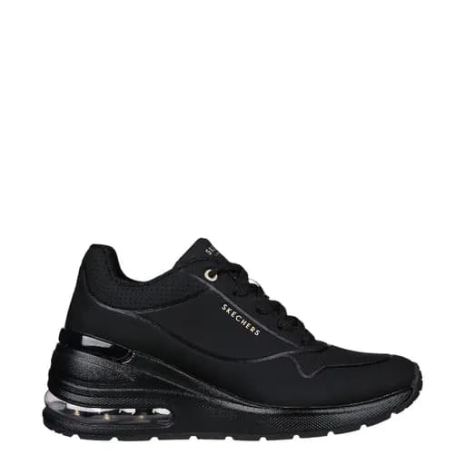 Γυναικεία sneakers SKECHERS 155401/BBK MILLION AIR-ELEVATED AIR BLACK μαύρο