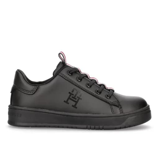 Παιδικά Sneakers Tommy Hilfiger Αγόρι T3B9-32466-1355 999 Μαύρο (28-34)