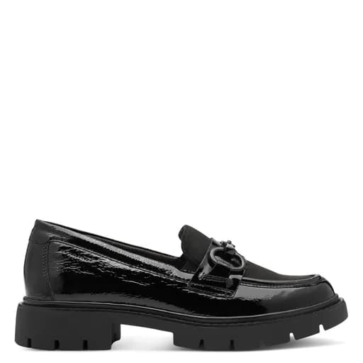 Γυναικεία Ανατομικά Δερμάτινα Μοκασίνια Tamaris Comfort 8-84315-43 098 Μαύρο