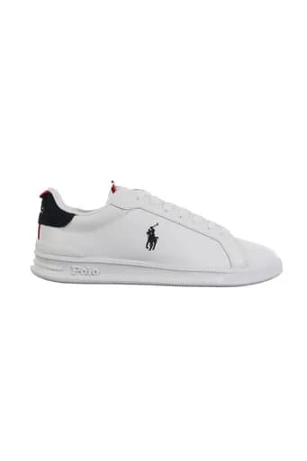 RALPH LAUREN ΠΑΠΟΥΤΣΙΑ SNEAKERS HRT CT II-SK-LTL ΛΕΥΚΟ