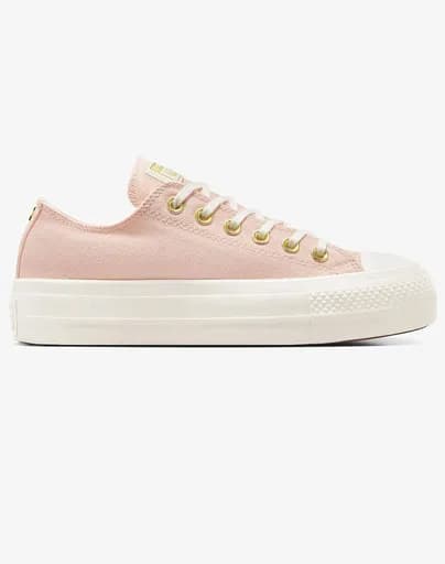 CONVERSE CHUCK TAYLOR ALL STAR LIFT PLATFORM GOLD A12584C-691 LightCoral