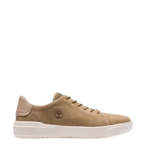 Ανδρικά sneakers Timberland TB0A5TY5DR0 SENECA BAY LOW LACE SNEAKER PETRIFIED OAK μπεζ δέρμα nubuck